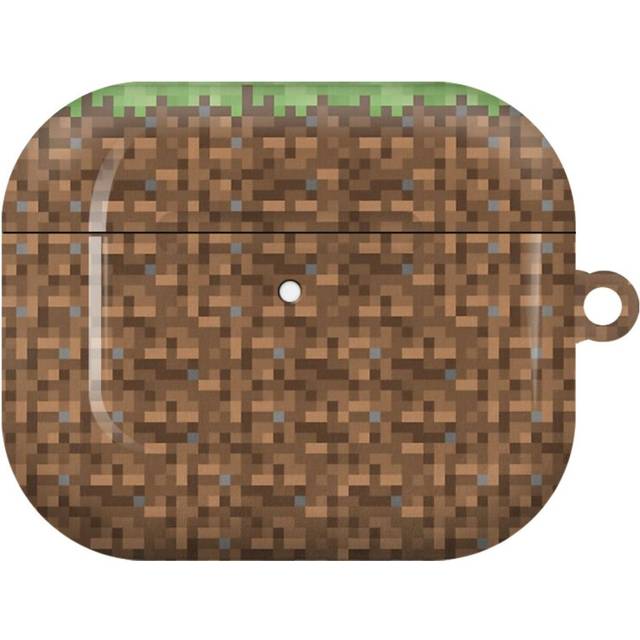 (Minecraft Dirt With Grass_22974) AirPods 1/ 2 /3 Pro 2 3 4 5 Cover for Women Girls Protective Compatible with Apple AirPod Hard Shell Case