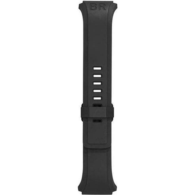 Bell & Ross Strap BR 02 Rubber Black Extra Large - Black