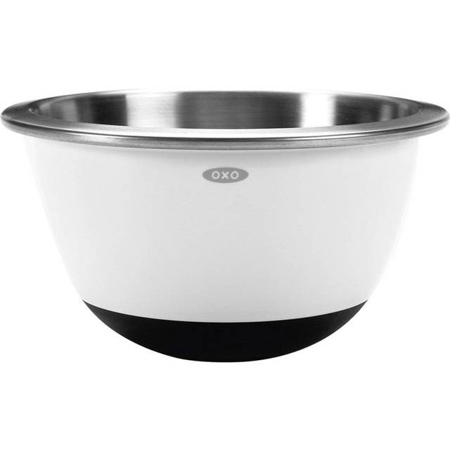 OXO Mixing Bowl Stainless Steel Small White white