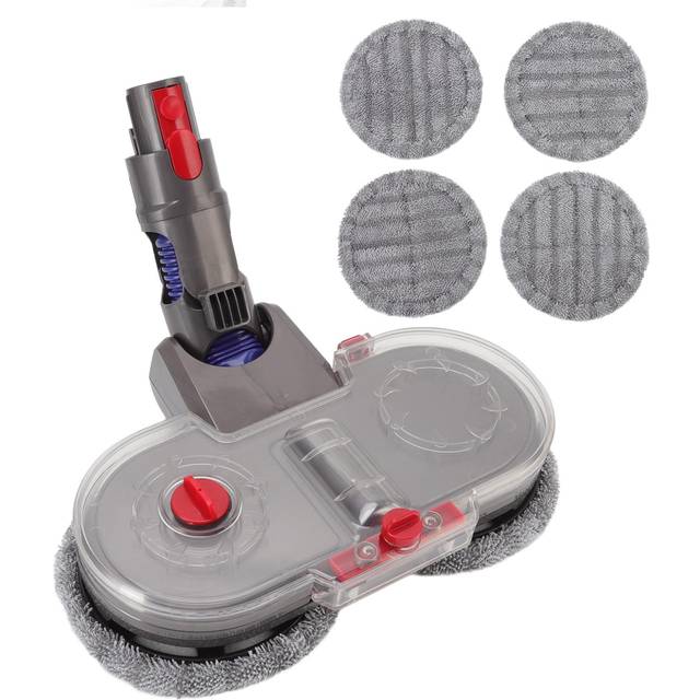 Vacuum Mop Head ABS Wet and Dry Cleaning Electric Mophead Replacement for V6 V7 V8 V10 Vacuum