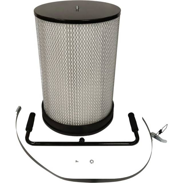 Fine Dust Filter compatible with hbm 100 Extraction System - Fine Dust Filter Cartridge with Cleaning Brush - Vhbw
