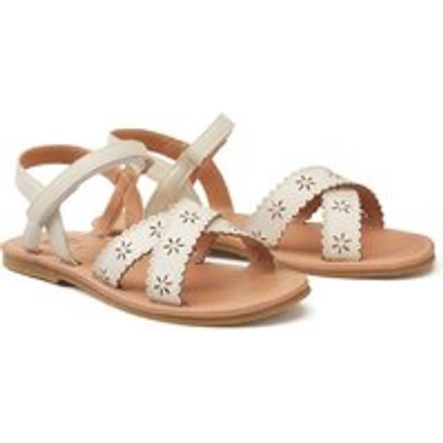 Kids Sandals with Touch 'n' Close Fastening - Ecru - 33 (1)