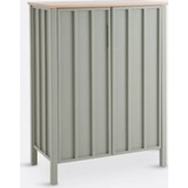 Eugène 2-Door Pine Sideboard - light khaki green - ONE SIZE