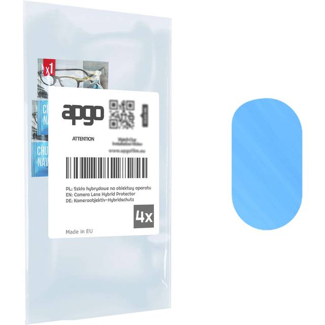 apgo 4x Lens Protector Camera Protective Hybrid Glass for Xiaomi Mi 11 Lite, Camera Protection, 9H Camera Lens Camera Lens Protector