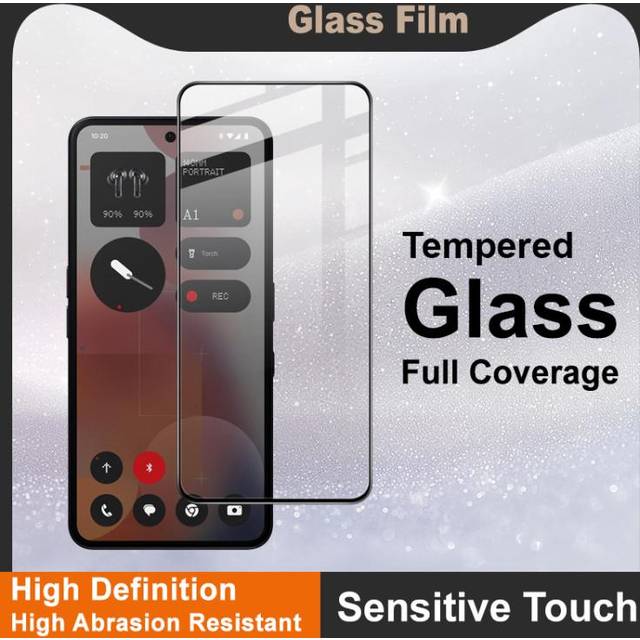 For Nothing Phone 3a Pro / 3a imak 9H Surface Hardness Full Screen Tempered Glass Film Pro+ Series