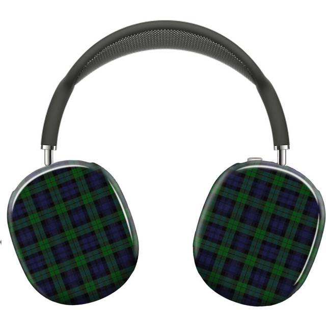 (Black Watch Tartan Plaid_3532) Protective Cover for AirPods Max Headphones Aesthetic Print Snap On Cases