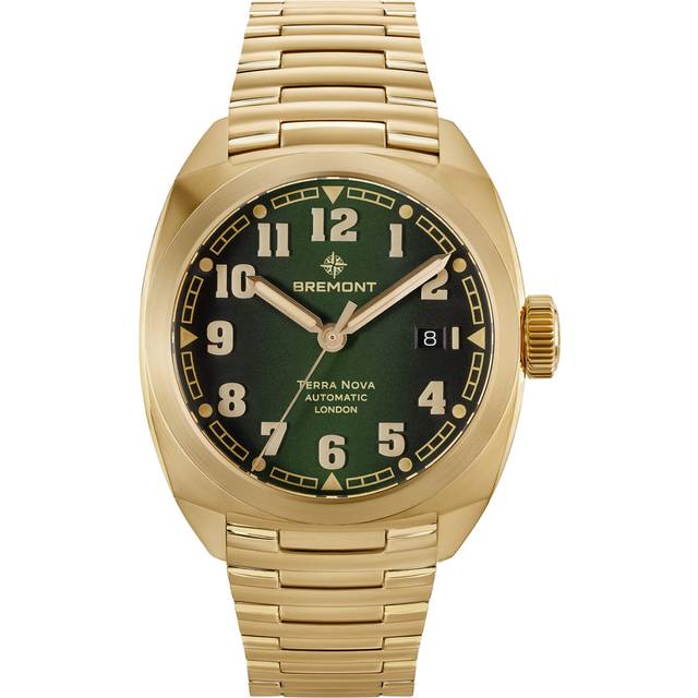 Bremont Bronze Terra Nova Date Watch - Green - 40mm