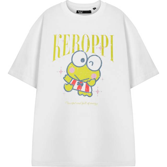 (Small) Hello Kitty Short Sleeved T-Shirt (Womens White)