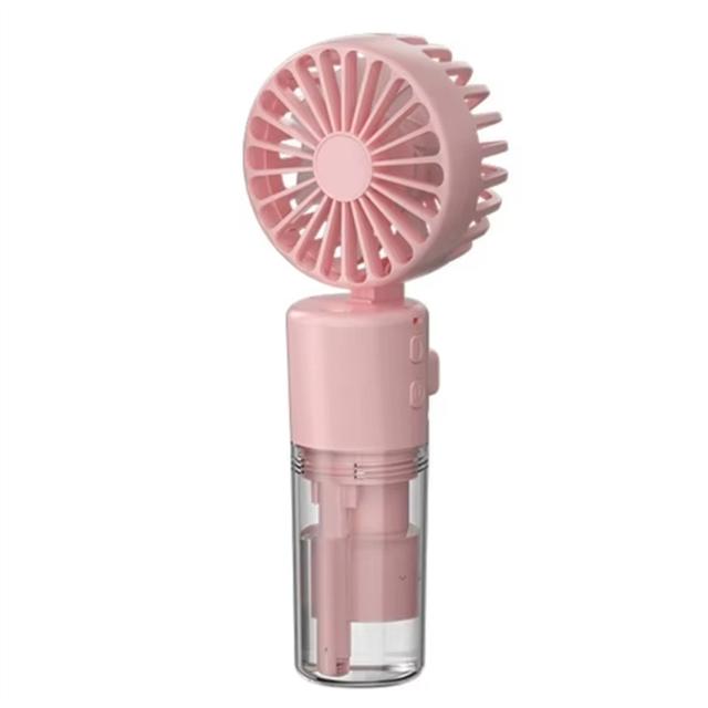 Portable Mini Fan with USB Rechargeable Humidifier, B