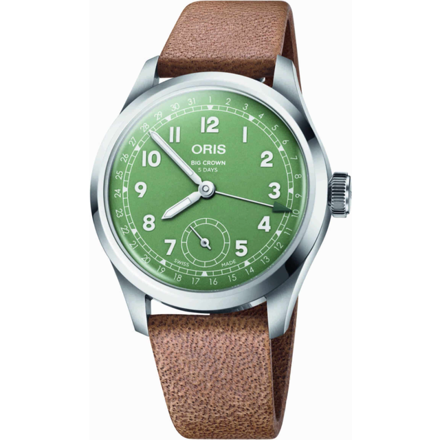 Oris Big Crown Pointer Date Calibre 403 Green Watch