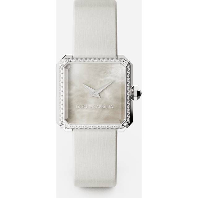 Dolce & Gabbana Sofia Steel Watch With Colorless Diamonds - Woman Watches Ivory Onesize