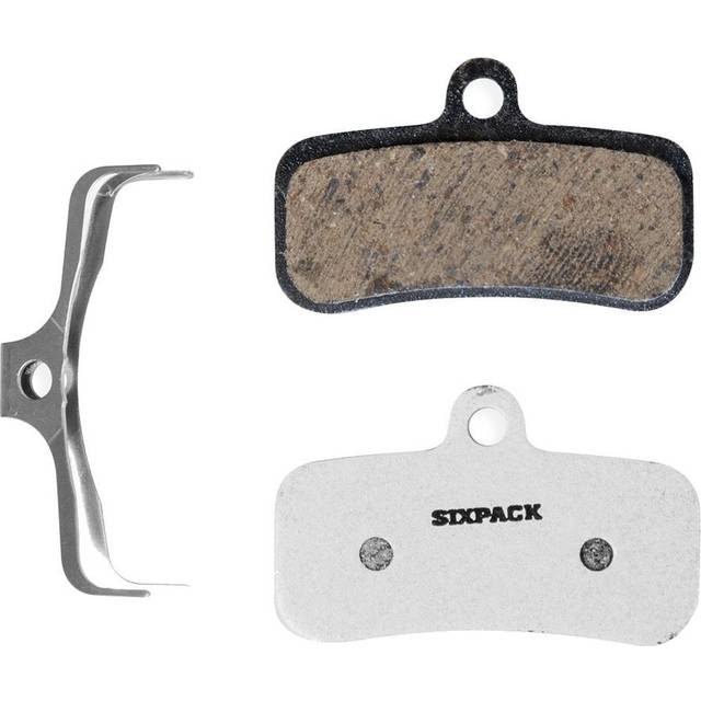 Organic brake pads Sixpack Racing Shimano Saint M810 M820, Zee M640 - Gris