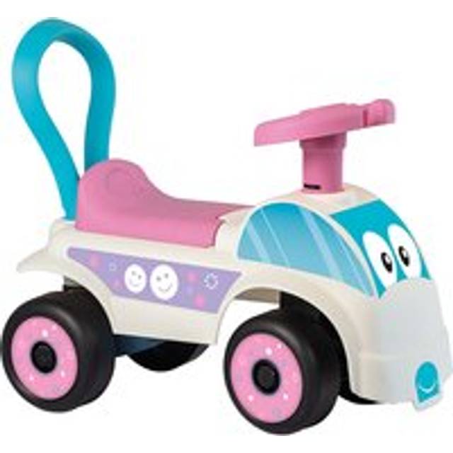 Dolu Walk & Drive Foot to Floor Pink Ride On Car