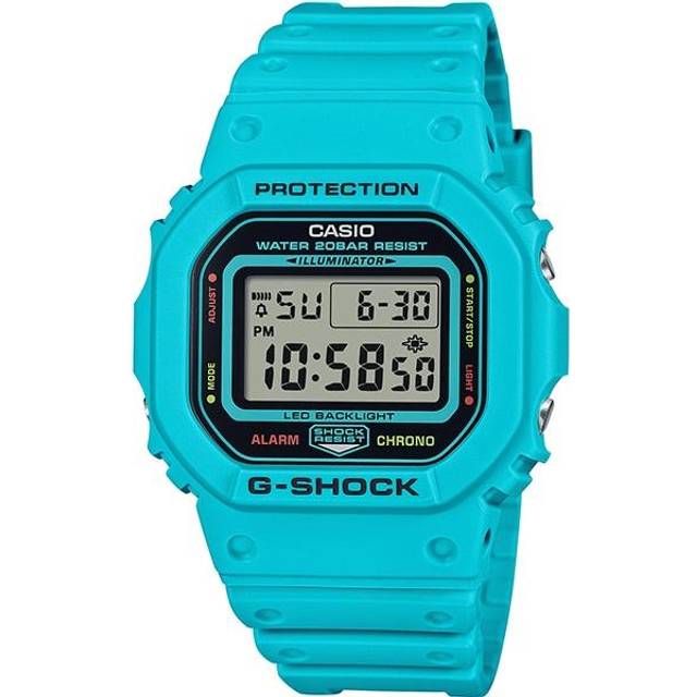 CASIO Men's G-SHOCK DW-5600EP-2JF [G-SHOCK ENERGY PACK] Square Watch Blue Digital