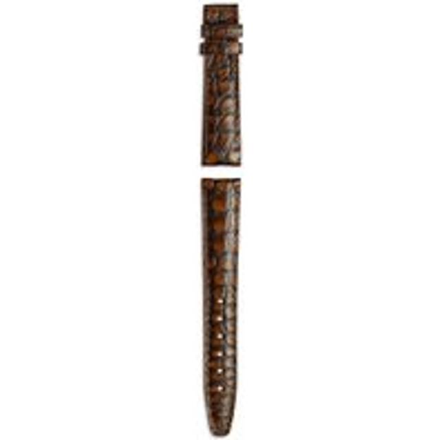 IWC Strap Alligator Dark Brown For Butterfly Clasp XS