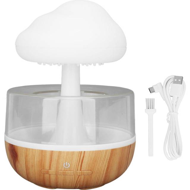 Rain Cloud Humidifier Water Drip Cute Essential Oil Diffuser with 7 LED Light for Bedside