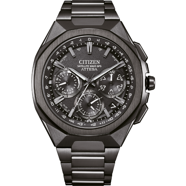 Citizen CC4105-69E Herrenuhr Attesa Solar Satellite GPS Chrono 44mm 10ATM