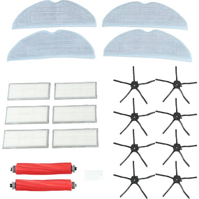 Sweeper Replacement Part Accessories Roll Brush Side Brush Filter Mop Pad Parts for Roborock T7S