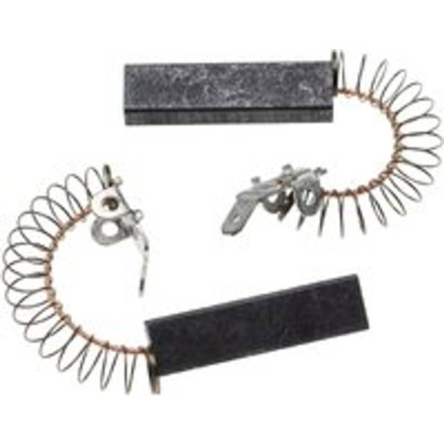 2x Carbon Brush Motor Brush 37 x 10 x 6,3mm compatible with Miele WS5405 TYPWS5405(SE), WS54061 TYPWS54061(SE) Washing Machine - Vhbw