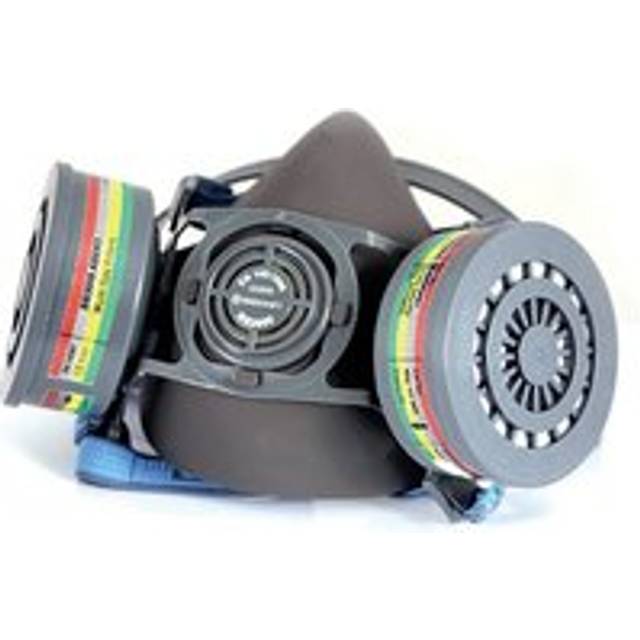 Beeswift Twin Filter ABEK Ready Mask Fitted with 2 ABEK Filters BB3030