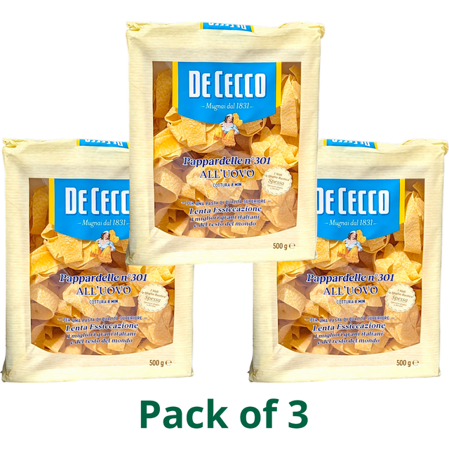 De Cecco Äggpasta Pappardelle 500g