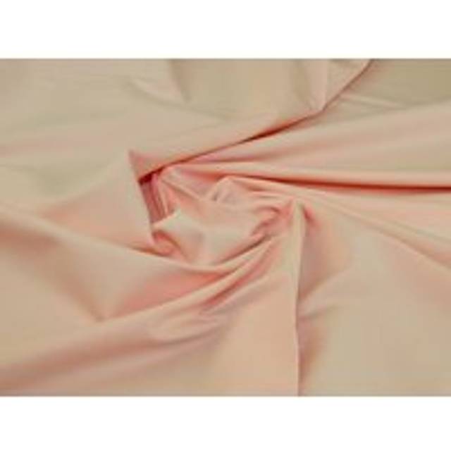 Minerva Core Range Organic Loop Back French Terry Stretch Knit Fabric Blush Pink