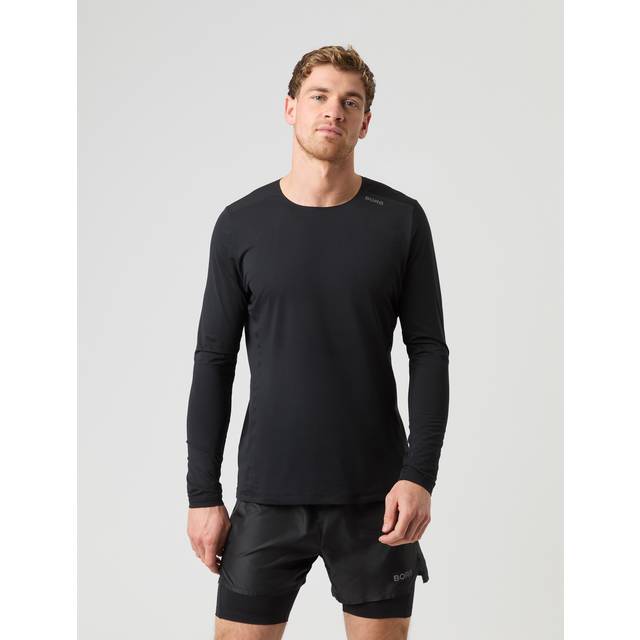 Björn Borg Borg Running Feather Long Sleeve T-shirt Black, S