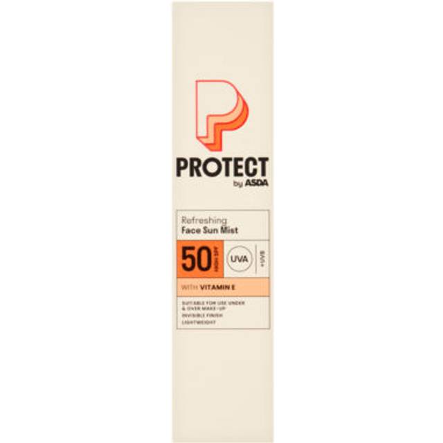 ASDA Protect High SPF 50 Refreshing Face Sun Mist 75ml