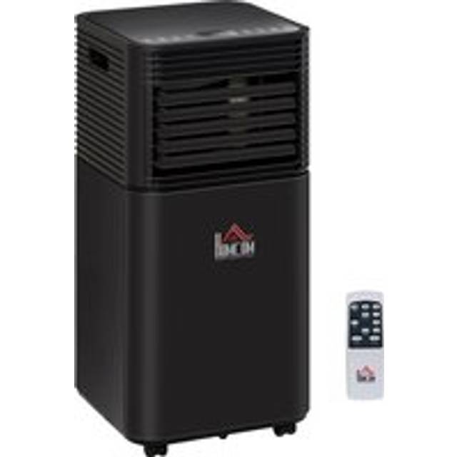 A Rated 7,000 BTU 4-In-1 Portable Dehumindifier With Remote & 24 Hour Timer