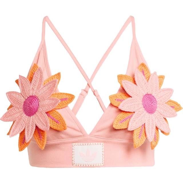 adidas Summer Glow Bralet Pink/ Semi Pink Spark S (S)