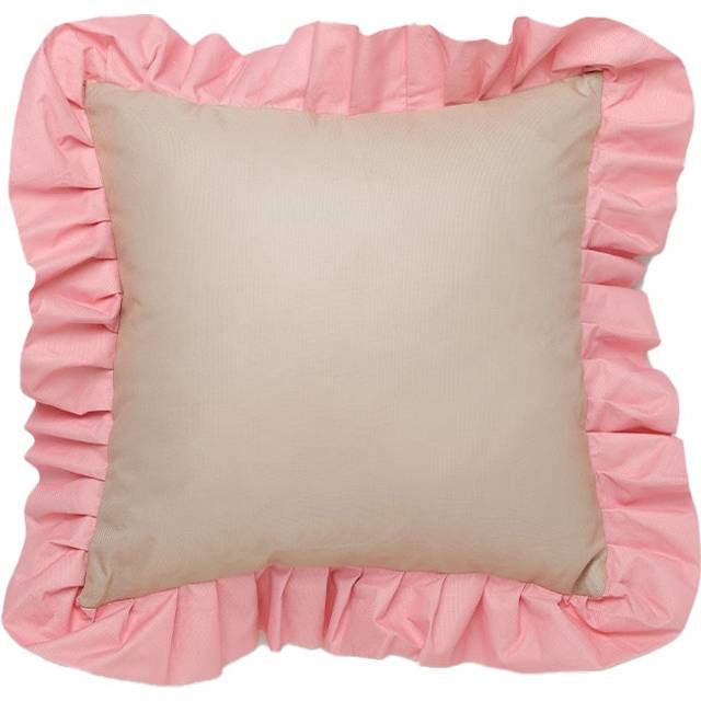 Garden Glory Garden Glory Outdoor kudde med volang 45x45 cm Beige-pink