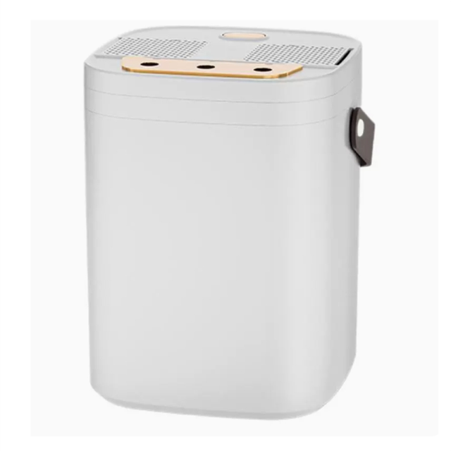 1.8L Household Aroma Humidifier Fragrance Diffuser USB Charging Triple Sprayer 3 Modes with Small LED Night Light White