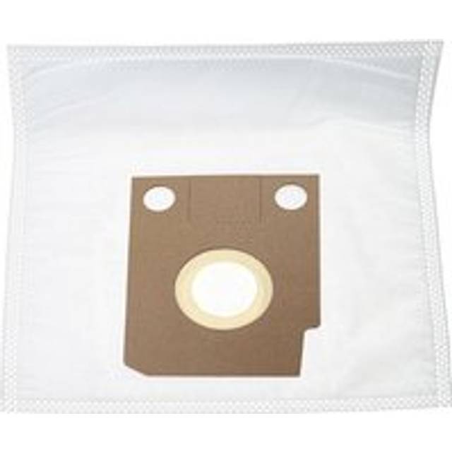 10x Vacuum Cleaner Bag compatible with Hoover s 3932 Sensotronic, S3932 / s 3932 Vacuum Cleaner, Microfleece, 28 cm x 24 cm, White - Vhbw