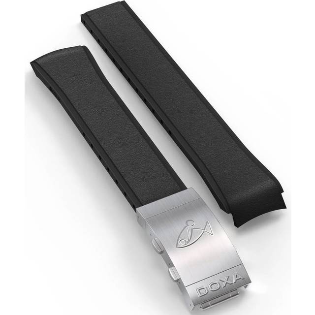 Doxa Strap SUB 300 Rubber Black With Folding Clasp