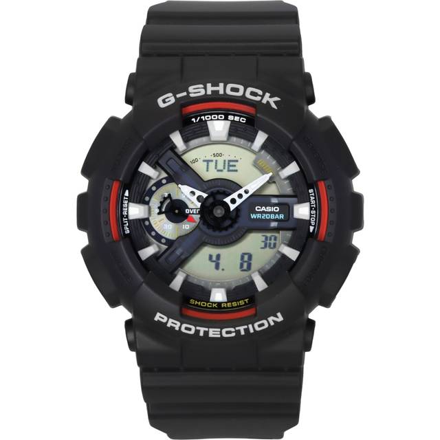 Casio G-Shock Analog Digital Bio-Based Resin Black Dial Quartz GA-110RL-1A 200M Men&#39;s Watch