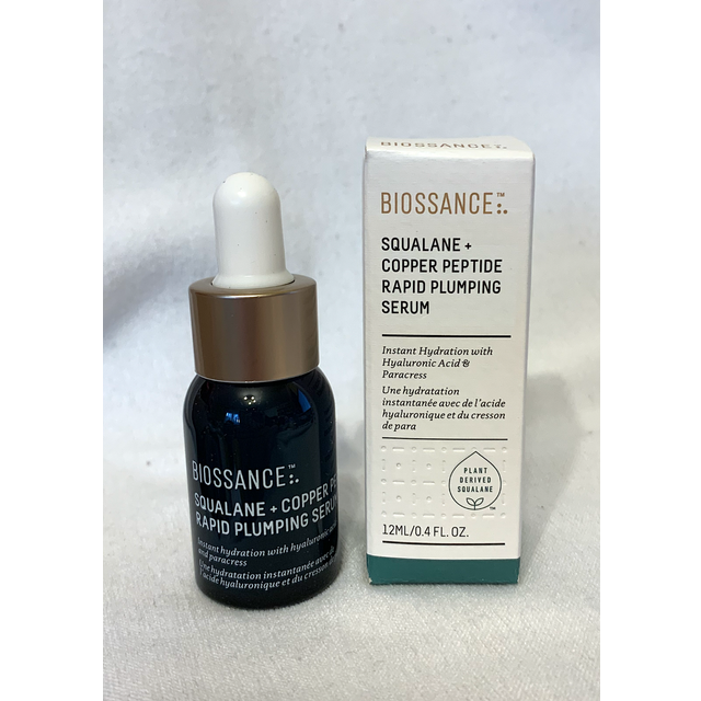 Biossance squalane + copper peptide rapid plumping serum 12ml uk