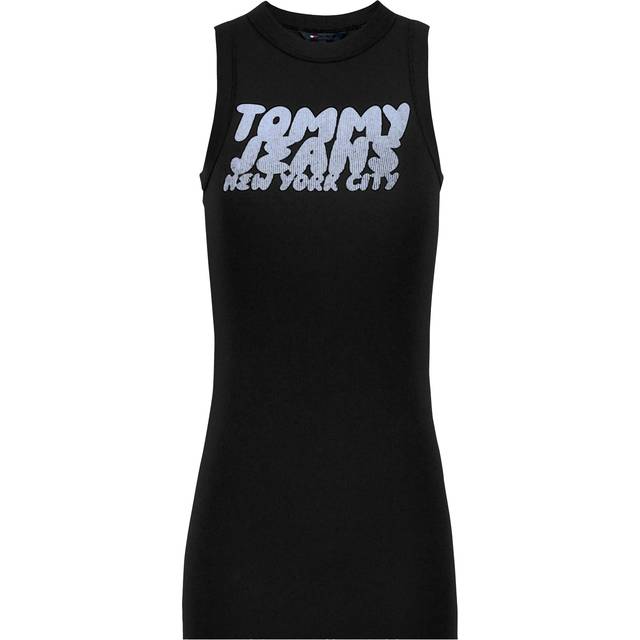 Tommy Jeans Tj Bubble Tank Dress Black S