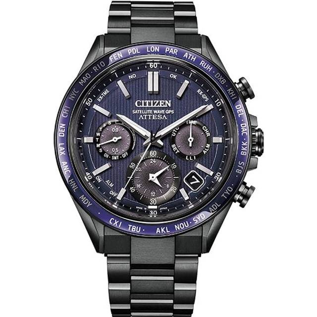 Citizen CC4059-64L ( Watch ATTESA ACT Line Black Titanium Series Solar-powered Eco-Drive GPS radio-controlled Double Direct Flight)