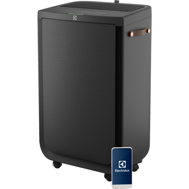 Electrolux Pure Multi 700 2-i-1 Luftrenare, luftfuktare med sval luft EPU72771DG, WiFi-ansluten, Fläktfunktion, Ren luft med 5-stegs HEPA-filtrering och luftfuktarsystem i rum upp till 73m², Mörkgrå
