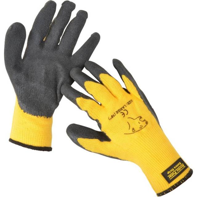 ARTIC POLAR EXTRA WARM EXTRA GRIP WINTER WORKING GLOVE SIZE LARGE (10) YELLOW