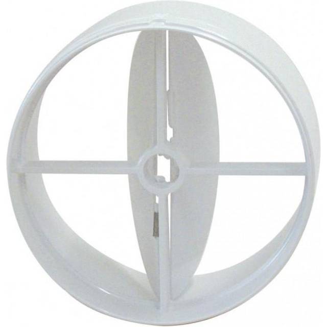 Manrose Back Draught Shutter 4in white