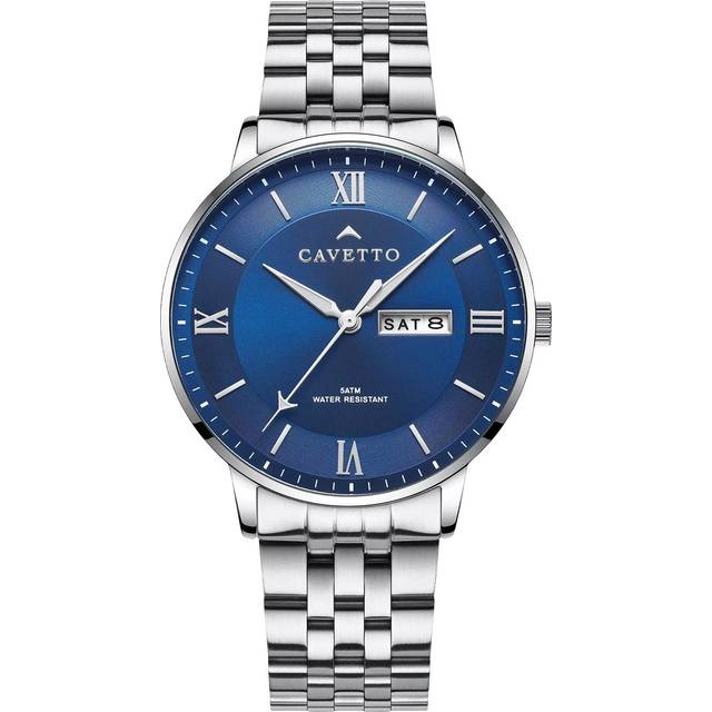 Cavetto Classic Cv0046 Herr Klockor Stl. 41 mm - Från Magasin - Sølv (41 mm)