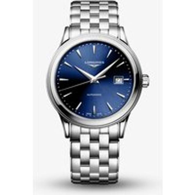 Longines Mens Flagship Blue Dial Watch L4.984.4.98.6 - Silver