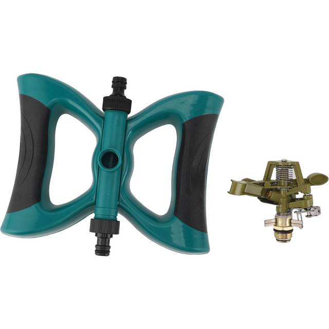 G1/2in Automatic Rotating Garden Sprinkler Watering Sprinkler Efficient 360 Degree Alloy Versatile