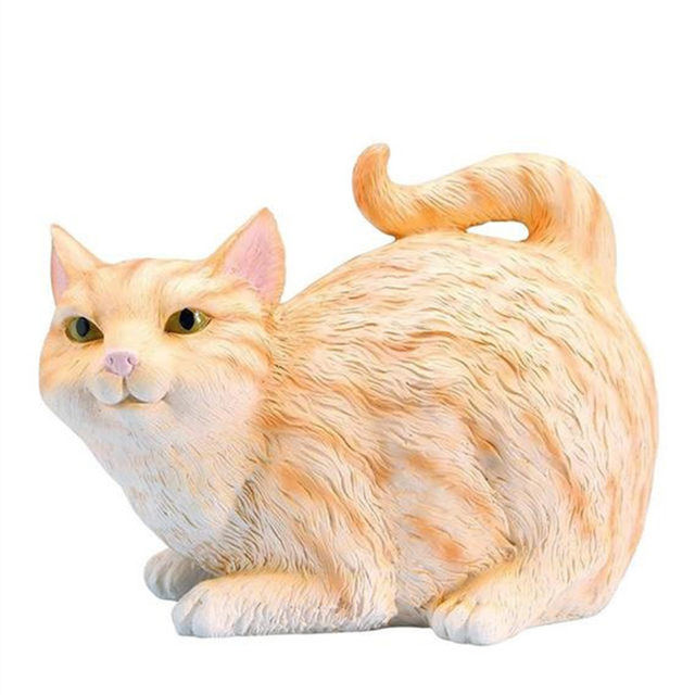Cat Butt Tissue Holder - Tabby Square Box Cover- Cute Bathroom Accessories A