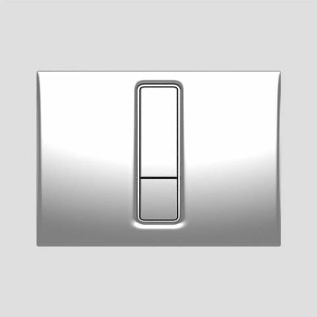 Sanit push plate ineo bright chrome dual concealed cisterns 16.750.81..0000