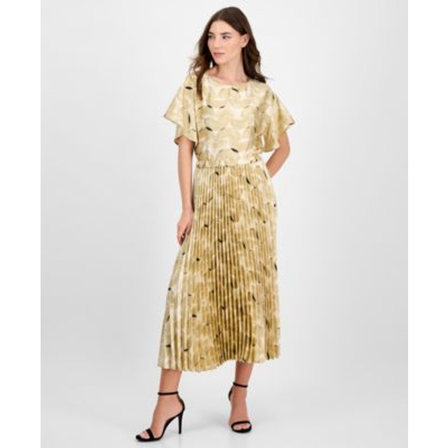 Anne Klein Printed Maxi Skirt