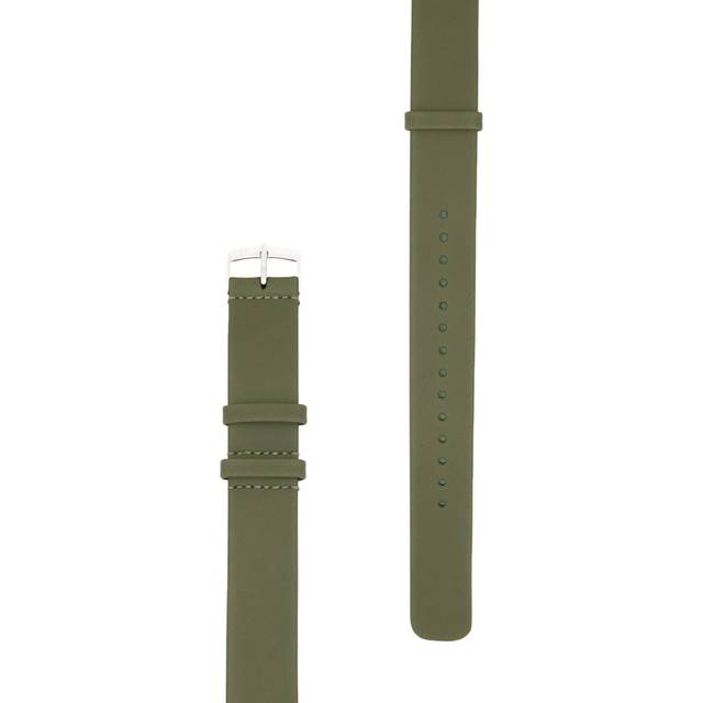 Jean Rousseau Nato Leather 2.0 Watch Strap - Green - XXXL