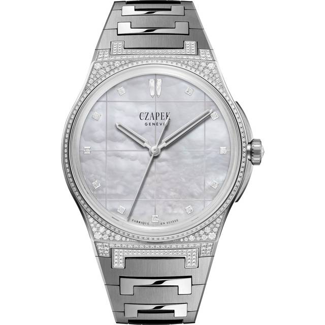 Czapek Antarctique S La Carte des Nuages Misty White Diamonds Limited Edition Watch