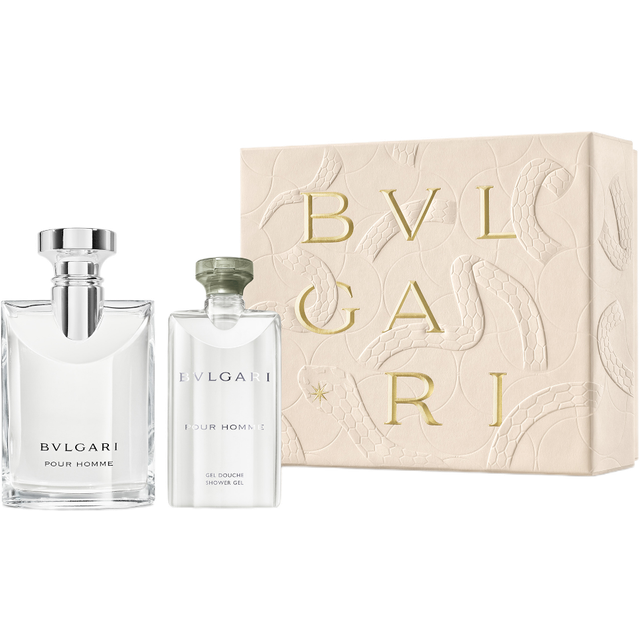Bvlgari Dufte til Mænd Pour Homme Spring Set Eau de Toilette Spray 100 ml + Shower Gel 75 ml 110 ml